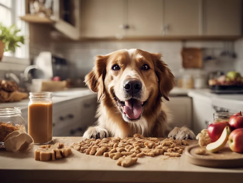 Healthy and Tasty: Homemade Dog Treats with Applesauce