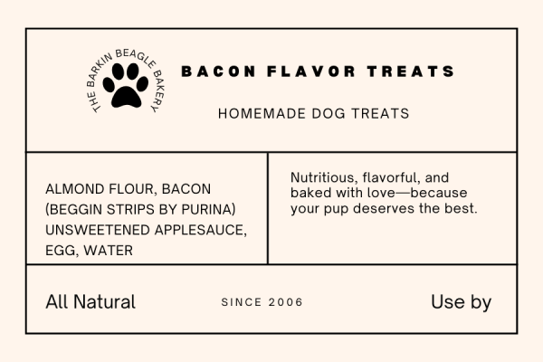 (A) Bacon Dog Treats - Image 6