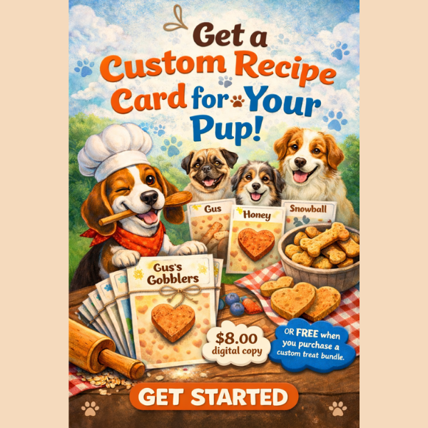 Paw-fectly Personal Recipe Card