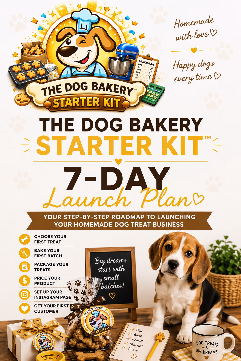 The Dog Bakery Starter Kit™ 7-Day Launch Plan